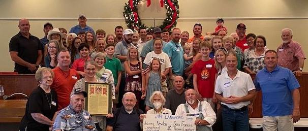LANGFORD REUNION HELD AT HOLLY SPRINGS UMC